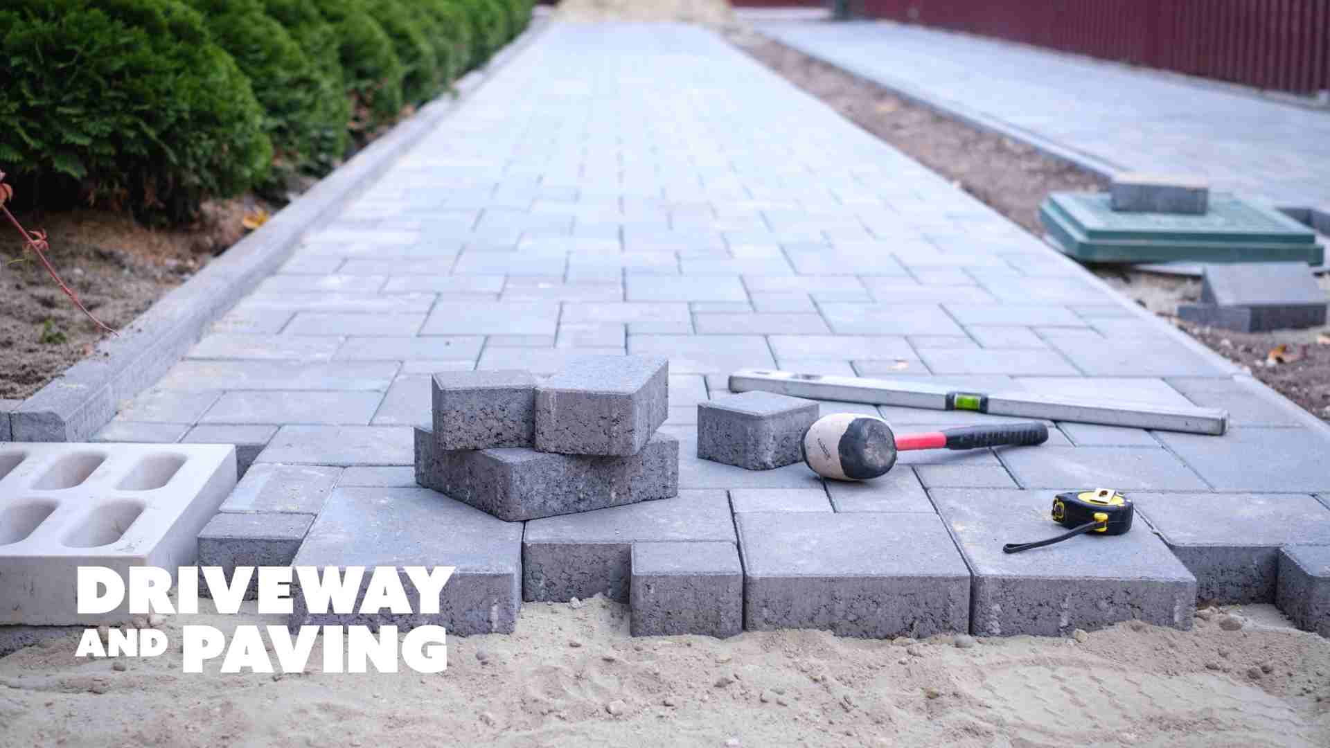 Block Paving Path