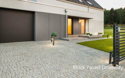 Block Paving a Driveway