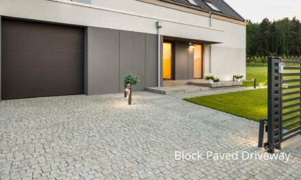 Block Paving a Driveway