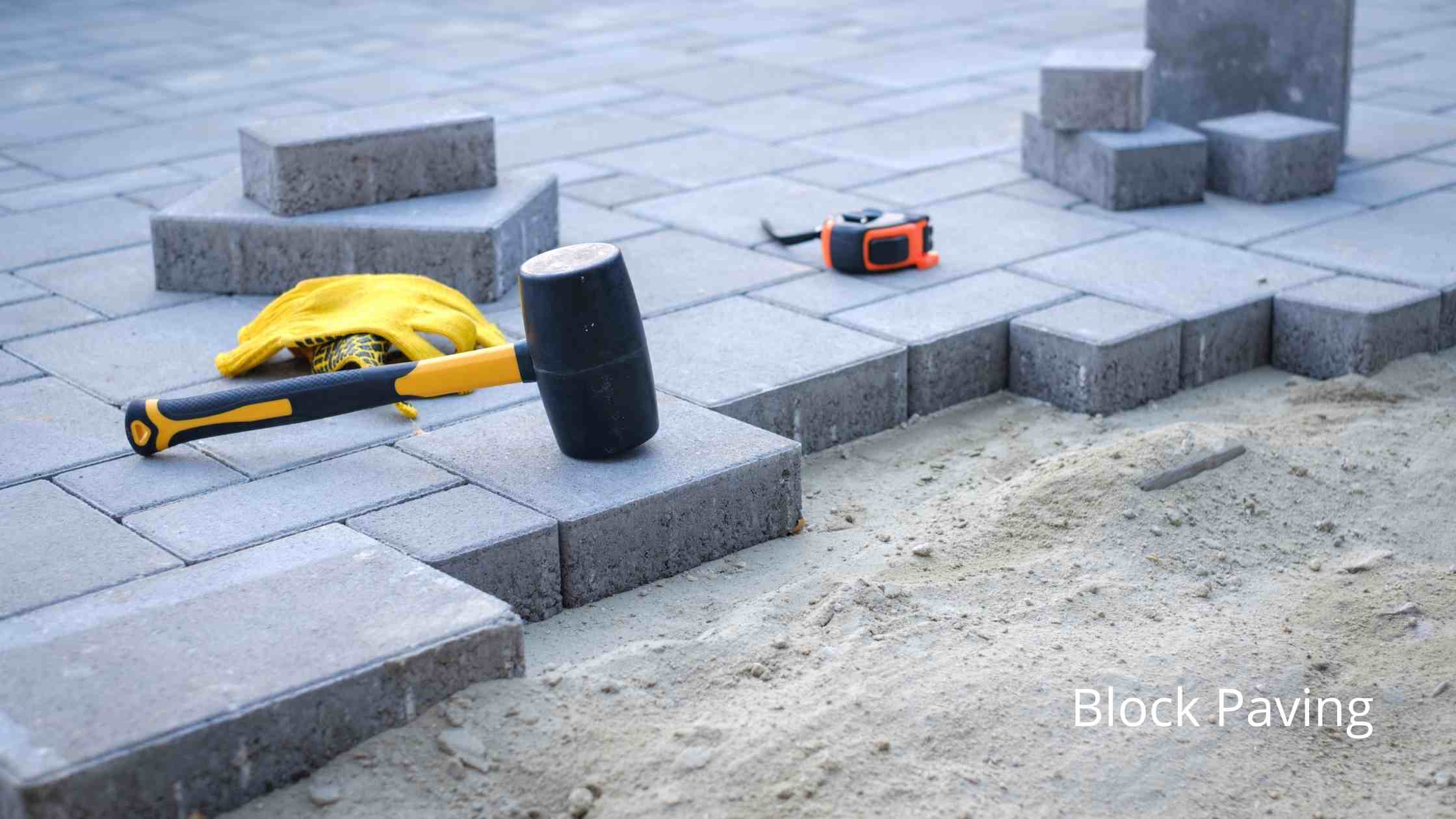 Laying Block Paving