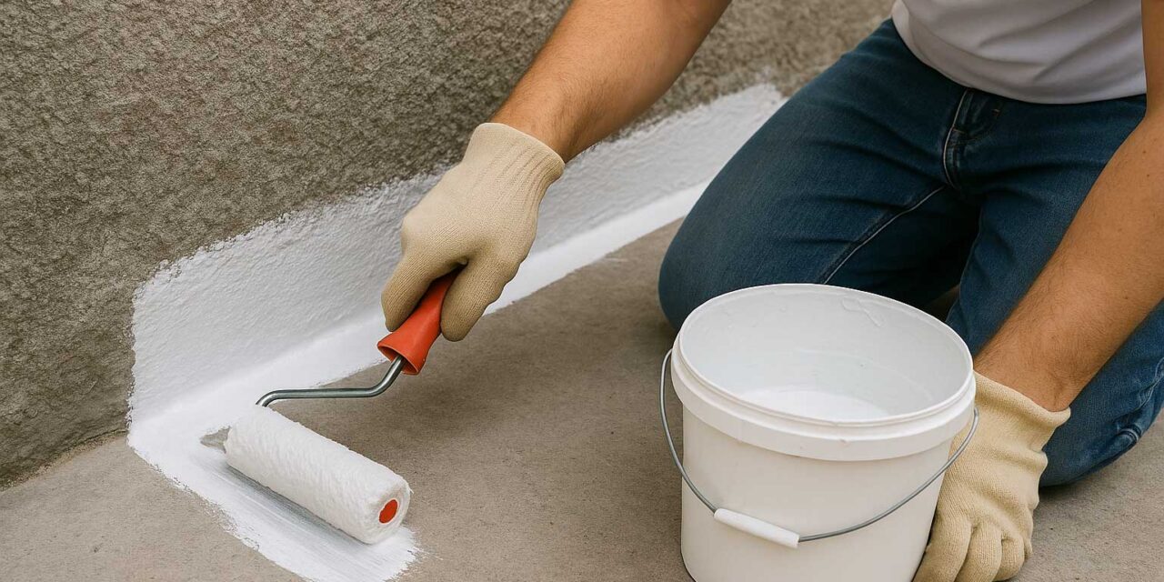 Protect Your Property: A Practical Guide to Applying Liquid Waterproofing & Damp-Proofing Coatings